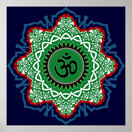 Omデザイン ポスター (正面)