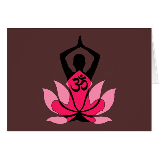 OMナマステスピリチュアルロータスフラワーヨガインアンバー (正面横)