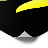 OMナマステスピリチュアルロータスフラワーヨガポーズ ポスター (角)