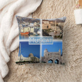 OMマスカット – ハーバー – セントラルビジネス地区 – クッション (ブランケット)