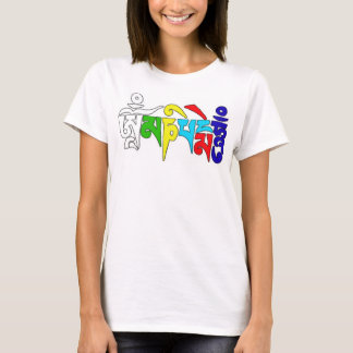 omマニのpadmeのハム雑音 tシャツ