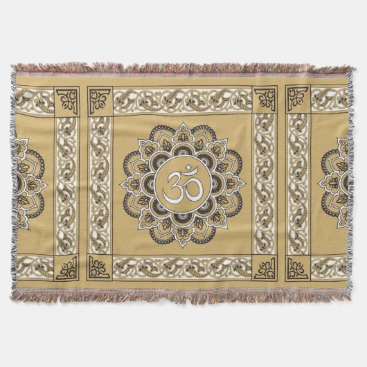 OMマンダラ – 毛布 (正面)