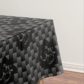 OMロータススピリチュアリティヨガinカーボンファイバースタイル テーブルクロス (インサイチュ)