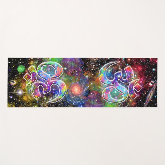 OM双対性ゼータ ヨガマット (正面(横))