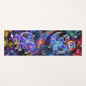 OM双対性Psi ヨガマット (正面(横))