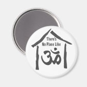 Om書道のような場所なし マグネット (正面/裏面)