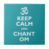 Om穏やか、詠唱保って下さい タイル (正面)