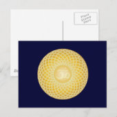 Om素晴らし記号 ポストカード (正面/裏面)