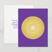 Om素晴らし記号 招待状 (正面/裏面)