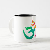 OM記カラフル号 ツートーンマグカップ (正面左)