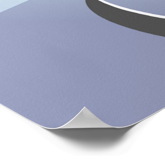 OM記号と放射線 – ポスター (角)