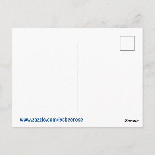 OM記号はがき ポストカード (裏面)