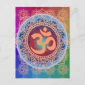 OM記号はがき ポストカード (正面)
