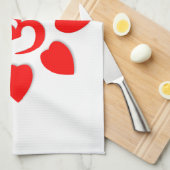 Om記号 キッチンタオル (四つ折り)