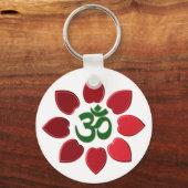Om記号 キーホルダー (正面)