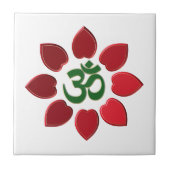 Om記号 タイル (正面)