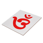 OM記号（ベンガル語） タイル (側面)