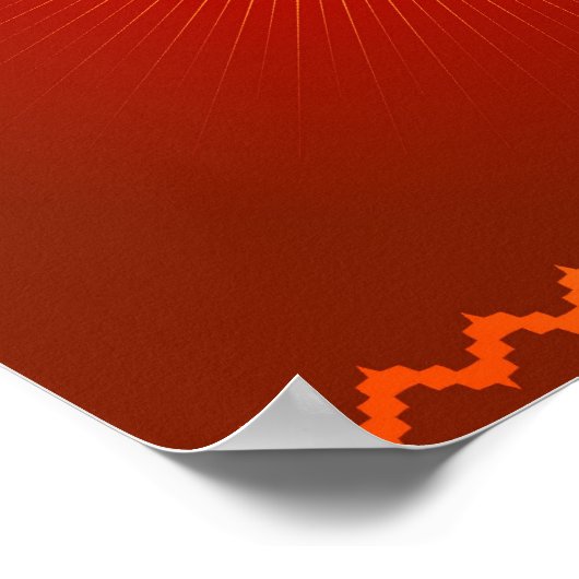 OM記号 – ポスター (角)