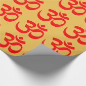 "Om記号" ラッピングペーパー (角)