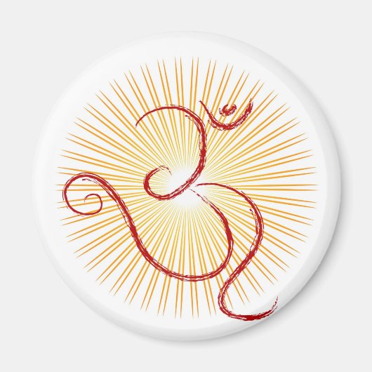 OM記号 – 磁石 (正面)