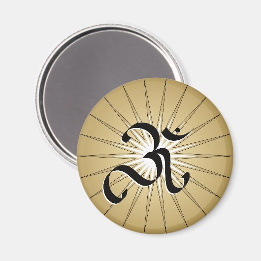 OM記号 – 磁石 (正面/裏面)