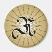 OM記号 – 磁石 (正面)