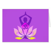 OM鮮やかナマステスピリチュアルロータスフラワーヨガ (正面横)