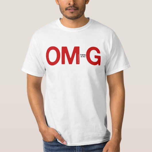 OM (ありません) G Tシャツ (正面)