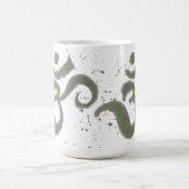 Om(ばちゃばちゃ)跳ねるコーヒーマグ コーヒーマグカップ (中央)