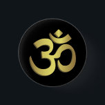 Om (オウム)のナマステのヨガの記号 缶バッジ<br><div class="desc">Omはインドの宗教の神聖な音そして精神的なアイコンです。 それはまたヒンズー教、仏教、ジャイナ教およびシク教の信念です。
Omはヒンズー教、仏教およびジャイナ教の古代および中世時代の原稿、寺院、修道院および精神的な退去で見つけられる図像学の一部分です。 記号にすべてのインドのdharmasで精神的な意味がありますが、Omの意味そして含蓄はさまざまな伝統内のそしてを渡る多様な学校の間で変わります。
ヒンズー教では、Omは最も重要で精神的な記号の1才です。 それはAtman (精神、中自己)およびブラフマン(最終的な現実、全体、真実、神の、最高の精神、宇宙主義、宇宙の知識)を示します。 音節は頻繁にVedas、Upanishadsおよび他のヒンズー教の文字の章の始めそして終わりにあります。 それは精神的な文字の、pujaおよび私用祈りの言葉の間に、結婚式のような道(sanskara)の儀式の式の、そして時々ヨガのような冥想的で、精神的な活動の間の暗唱の前および最中でなされる神聖で精神的な呪文です。
音節はまたomkara (ओंकार、oṃkāra)、aumkara (औंकार、auṃkāra)、およびpranava (प्रणव、praṇava)と言われます。</div>