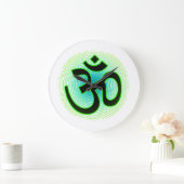 Om (オウム)の柱時計 ラージ壁時計 (ホーム)