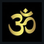 Om (オウム)ナマステヨガ記号 ポスター<br><div class="desc">オムはインディアン宗教の神聖な音とスピリチュアルのアイコンである。ヒンズー教、仏教、ジャイナ教、シーク教のマントラでもある。オムは古代と中世の写本、寺院、修道院、スピリチュアルの宿舎で発見された図像学の一部である。このシンボルは全てのインディアン法にスピリチュアル的な意味を持つが、Omの意味や意味は様々な伝統の中や中の多様な学校によって異なる。ヒンドゥー教では、オムは最も重要なスピリチュアルの象徴の一つである。それはアッマン（魂、内の自己）とブラーマン（究極の現実、宇宙の全体、真理、神、至高の精神、宇宙原理、知識）を指す。音節はヴェダスの章の始まりと終わりにしばしば見られる、ウパニシャドや他のヒンズー教の文字。スピリチュアルの文字の唱え方、法会や私立祈りの言葉の間、結婚式などの聖句（サンスカラ）の儀式の際、時にはヨガなどの瞑想やスピリチュアルの際に行われる神聖なスピリチュアルの加持である。この音節は、オンカラ(ओंकार、オカṃラ)、アウンカラ(औंकार、オカṃラ)、プラナバ(प्रणव、プラナバ)とも呼ばれる。</div>