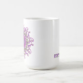 Om (オウム)及びナマステのマグ コーヒーマグカップ (中央)