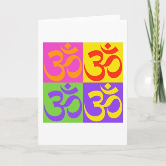 Om カード (正面)