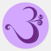 Om – ステッカー (正面)