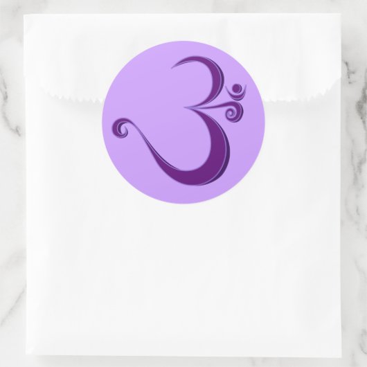 Om – ステッカー (バッグ)