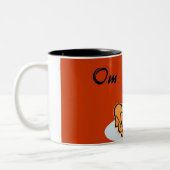 Om ツートーンマグカップ (左)