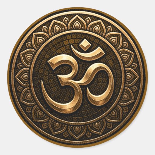 Om ラウンドシール (正面)