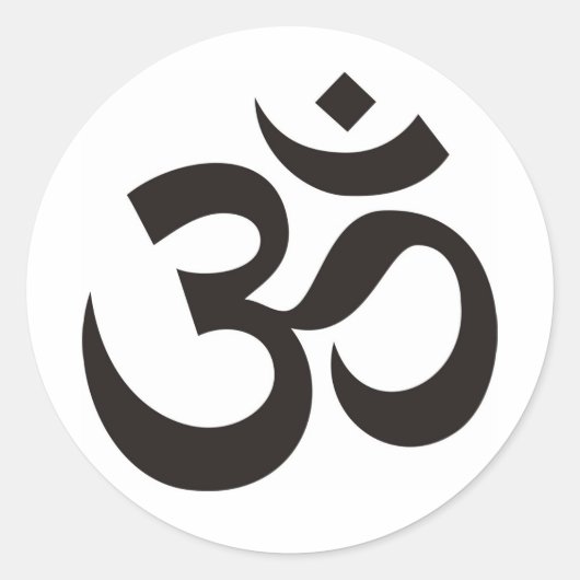 om ラウンドシール (正面)