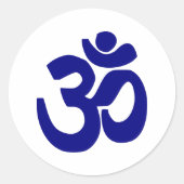 Om ラウンドシール (正面)