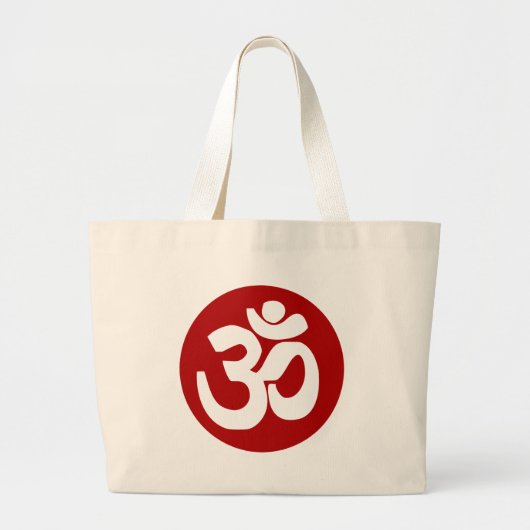 Om ラージトートバッグ (正面)
