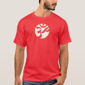 OM (白い) Tシャツ (正面)