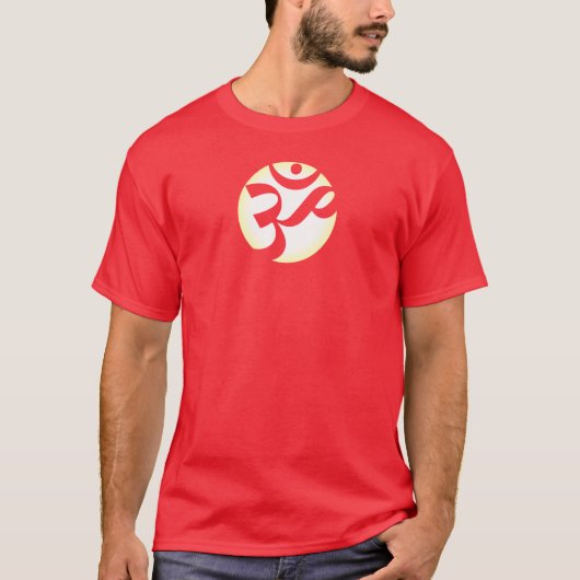 OM (白い) Tシャツ (正面)