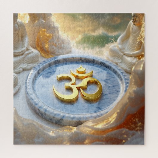 OM - 禅仏教 ジグソーパズル (縦)