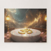 OM - 禅仏教 ジグソーパズル (横)