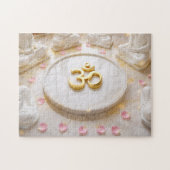 OM - 禅仏教 ジグソーパズル (横)