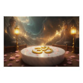 OM - 禅仏教 ポスター (正面)
