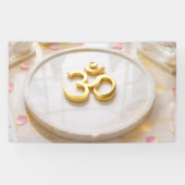 OM - 禅仏教 横断幕 (横)