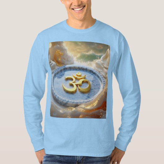 OM - 禅仏教 Tシャツ (正面)
