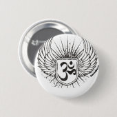Om 缶バッジ (正面&裏面)